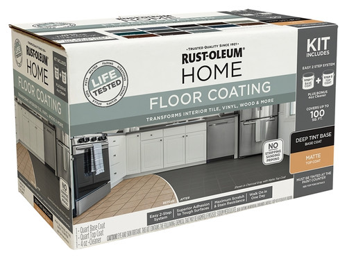 RUST-OLEUM 360100 Home Floor Coating Kit, Matte [SKU: ORG7447667]