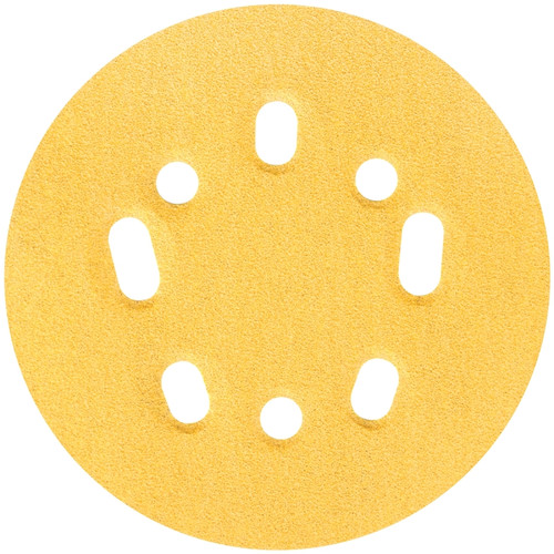 NORTON 04061 Sanding Disc, 5 in Dia, Coated, P100 Grit, Medium, Aluminum Oxide Abrasive, Paper Backing [SKU: ORG3309739]