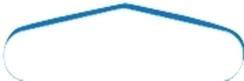 NORTON Metalite 02244 Sanding Belt, 3 in W, 18 in L, 120 Grit, Fine, Aluminum Oxide Abrasive [SKU: ORG3309770]