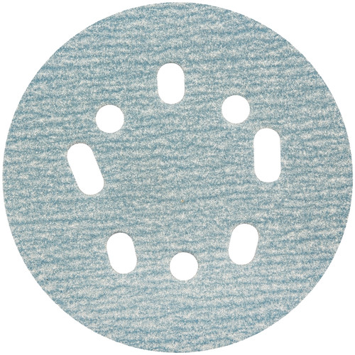 NORTON ProSand 07660768352 Vacuum Disc, 5 in Dia, Coated, 120 Grit, Medium, Ceramic Alumina Abrasive, 8-Hole [SKU: ORG3311289]