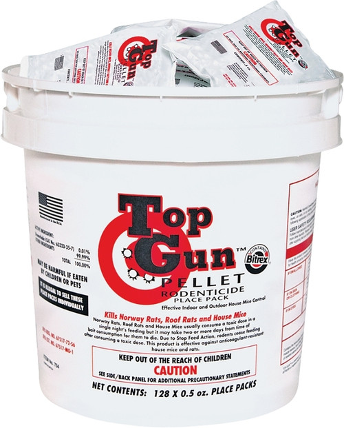 J.T. EATON Top Gun 754 Bait Block, Pellet, 4 oz Pail [SKU: ORG4421095]