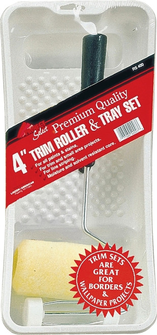 Linzer RS400 Roller and Tray Set, Mini Size, Plastic [SKU: ORG9530593]