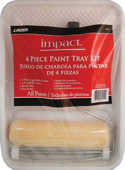 Linzer RS691 Roller and Tray Set, Metal [SKU: ORG7001332]