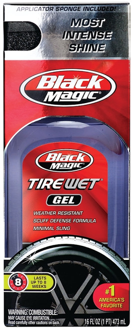 Black Magic 5072647 Tire Shine, 16 oz, Gel, Cherry [SKU: ORG3422698]