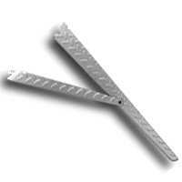 Knape & Vogt HEAVYWEIGHT 0203-20PM Support Bracket, Steel, Platinum [SKU: ORG6209720]