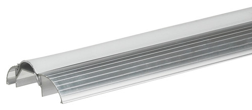 Frost King ST26HRA Top Threshold, 36 in L, 3 in W, Aluminum/Vinyl, Silver [SKU: ORG4422242]