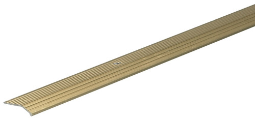Frost King H113FB/3 Carpet Bar, 3 ft L, 1 in W, Fluted Surface, Aluminum, Gold, Satin [SKU: ORG7395247]
