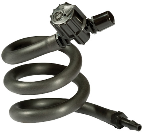 Rain Bird MISTUB-1S Mister Spray, 1/4 in Connection, Full-Circle, Mist, 0 to 6 gph, Plastic, Black [SKU: ORG7413073]