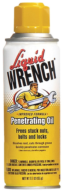 Liquid WRENCH L106 Penetrating Oil, 6 oz Aerosol Can, Opaque Liquid [SKU: ORG2351385]