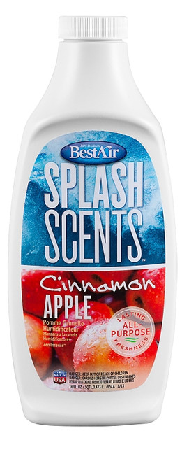BestAir FSCA6 Humidifier Scents, Apple Cinnamon, 16 oz Bottle [SKU: ORG0878728]