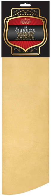 Sussex 85-150 Chamois, 5 sq-ft, Leather, Tan [SKU: ORG6855225]