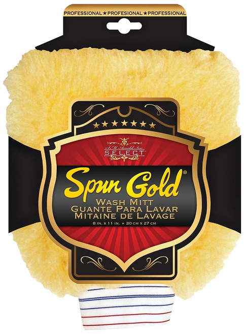 SM ARNOLD Spun Gold 85-310 Wash Mitt, Lorene Synthetic Fiber [SKU: ORG6218887]
