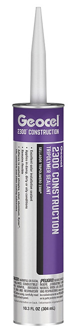 Geocel 2300 GC66100 Construction Tripolymer Sealant, 10.3 fl-oz Cartridge [SKU: ORG7448947]