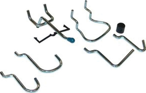 CRAWFORD 1832A Peg Hook, Metal, Silver [SKU: ORG7001456]