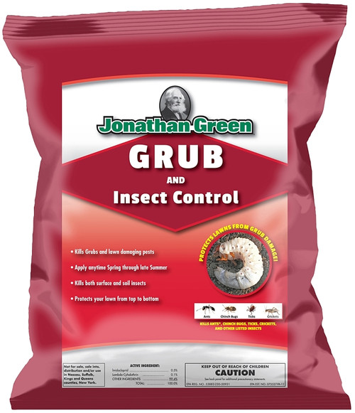 Jonathan Green 11923 Grub and Insect Control, Granular, Spreader Application, 8 lb Bag [SKU: ORG7973795]