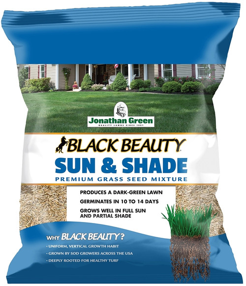 Jonathan Green Black Beauty 12005 Grass Seed, 7 lb Bag [SKU: ORG2505881]