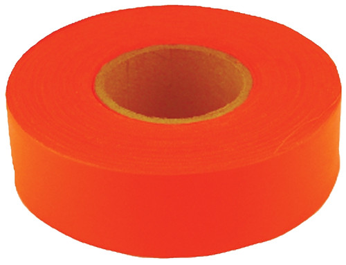 CH Hanson 17000 Flagging Tape, 150 ft L, 1-3/16 in W, Fluorescent Orange, PVC [SKU: ORG5499413]