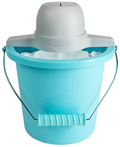 ICE CRM MKR PLSTC BCKT BLU 4QT [SKU: ORG5736244]