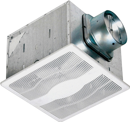 Air King E130S/ES130S Exhaust Fan, 12-3/4 in L, 12-7/8 in W, 0.3 A, 115/120 V, 1-Speed, 130 cfm Air, Steel [SKU: ORG7561277]