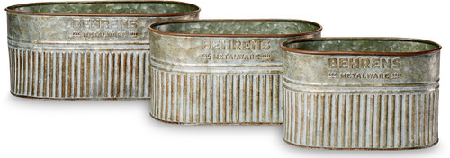 Behrens M19OS1 Stock Tanks, Oval, Steel, Aged [SKU: ORG7383540]