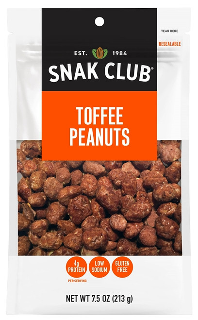 SNAK CLUB CSU29528 Toffee Peanut, 7.5 oz [SKU: ORG9197609]