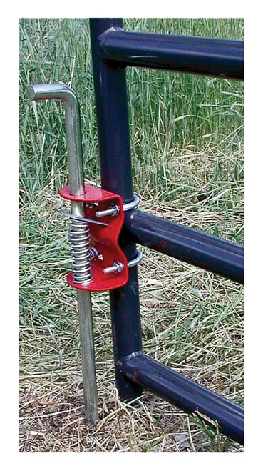 SpeeCo S16100200 Gate Anchor, Steel, Red, For: 1-5/8 to 2 in OD Round Tube Gate [SKU: ORG6759161]