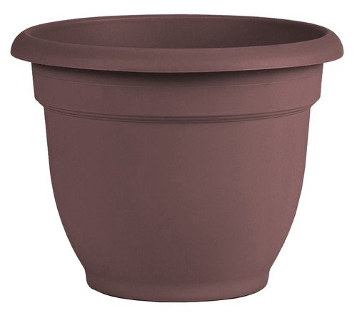 Bloem Ariana Series AP1057 Planter, 10.8 in W, 10.8 in D, Round, Plastic, Merlot [SKU: ORG4694162]