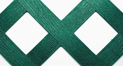 UPF 79910 Classic Lattice, 8 ft L, 4 ft H, Diamond Mesh, 2-3/4 in Mesh, Plastic, Green [SKU: ORG5077292]
