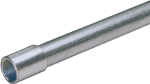 Allied Tube & Conduit 103051 Rigid Conduit, 1/2 in, 10 ft L, Galvanized Steel [SKU: ORG8166480]