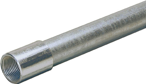 Allied Tube & Conduit 103077 Rigid Conduit, 1 in, 10 ft L, Galvanized Steel [SKU: ORG8166506]