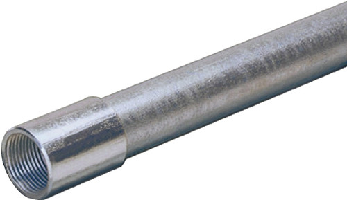 Allied Tube & Conduit 103085 Rigid Conduit, 1-1/4 in, 10 ft L, Galvanized Steel [SKU: ORG8166514]