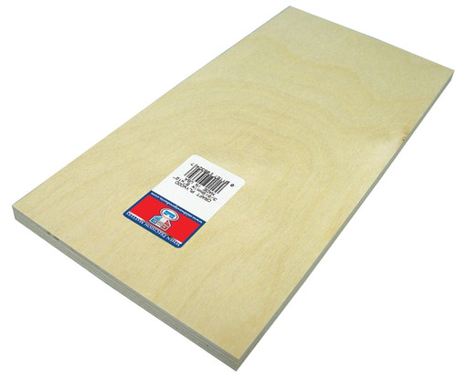 MIDWEST PRODUCTS 5324 Craft Plywood, 12 in L, 6 in W [SKU: ORG8277436]