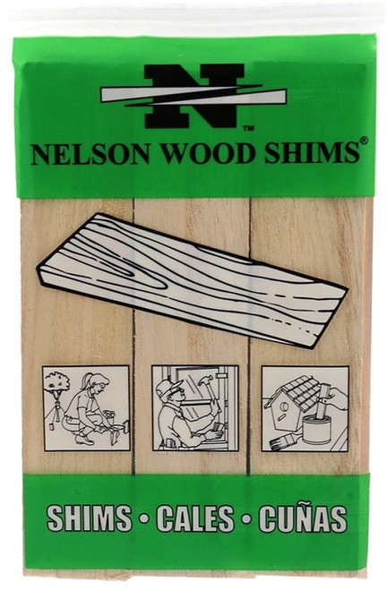 Nelson PSH6/9-72/56 Shim, 6 in L, 1-1/2 in W, Pine Wood, Natural [SKU: ORG4370003]