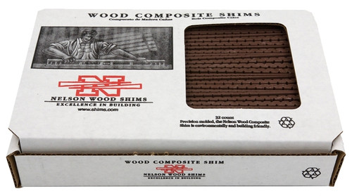 Nelson WC8/32/15/50 Shim, 8 in L, 1-1/2 in W, Wood [SKU: ORG8027211]