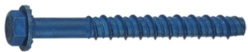 Buildex Tapcon 24293 Screw Anchor, Hex Drive, Steel, Metallic, 15 PK [SKU: ORG2120616]