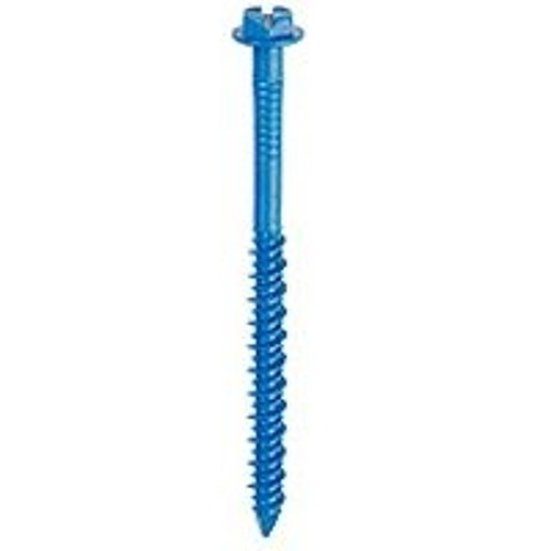 Buildex Tapcon 24320 Screw Anchor, Hex Drive, Steel, Climaseal, 75 PK [SKU: ORG5441977]
