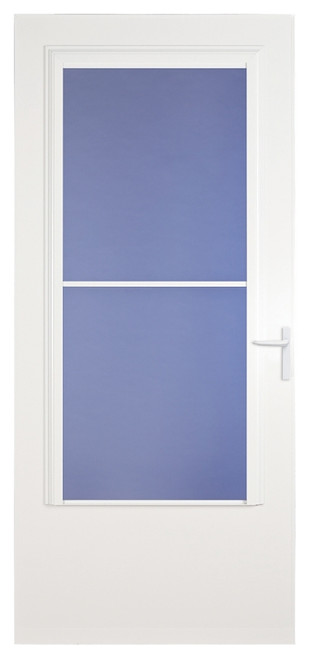 Larson Screen Away 37081031 Storm Door, 32 in W, 81 in H, White [SKU: ORG8805996]