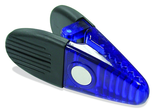 Magnet Source 07506 Large Magnetic Clip, 3-1/2 in L, Blue [SKU: ORG3590338]