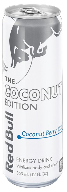 Red Bull 611269321210 Energy Drink, Coconut Berry Flavor, 12 oz Can [SKU: ORG7410400]