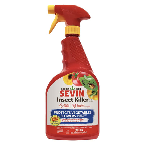 Sevin 100545274 Ready-to-Use Insect Killer, Liquid, Spray Application, Garden, 1 qt Bottle [SKU: ORG5759360]