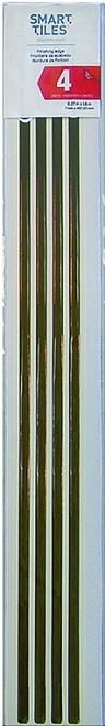 QUINCO SE1077-4 Tile Edge, 18 in L, 0.27 in W, Bronze [SKU: ORG7023765]