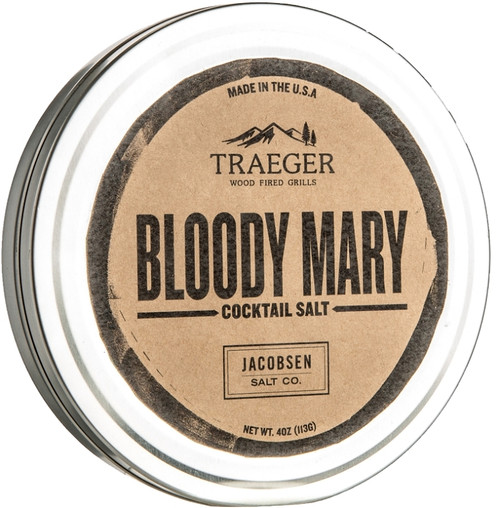 Traeger SPC175 Cocktail Salt, Bloody Mary Flavor, 4 oz [SKU: ORG5538525]
