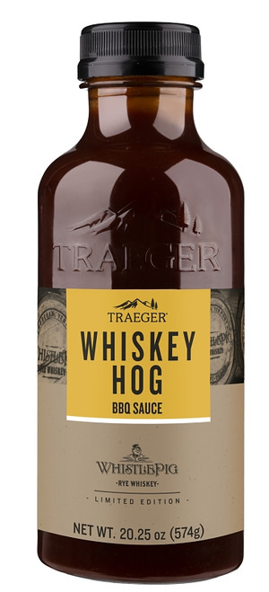 Traeger SAU051 Barbeque Sauce, Whiskey Infused Flavor, 12 oz Bottle [SKU: ORG5538905]
