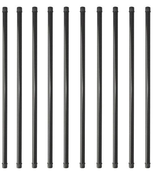BALUSTER RND STL BLK 26X3/4IN [SKU: ORG9444399]