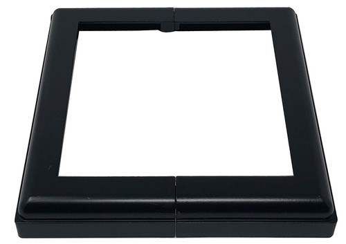 Nuvo Iron ADPBS6 Post Base Cover, 7-1/2 in L, 7-1/2 in W, Aluminum, Black [SKU: ORG9443763]