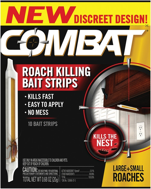 COMBAT 1695264 Roach Killer Bait Strip, Gel, Characteristic [SKU: ORG3759222]