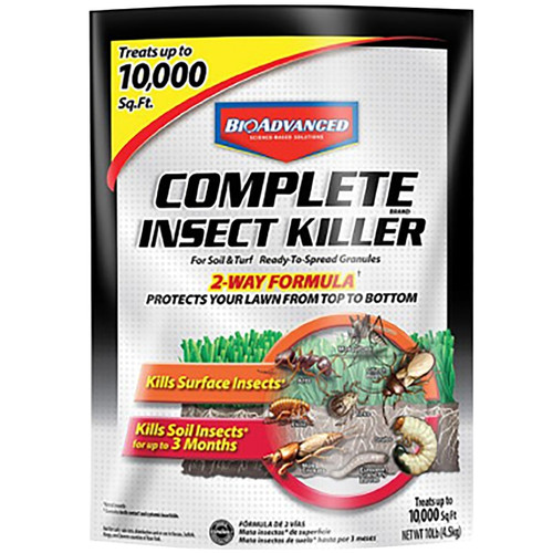 BioAdvanced 700288H Insect Killer, Granular, Sprinkle Application, 10 lb Bag [SKU: ORG2859700]