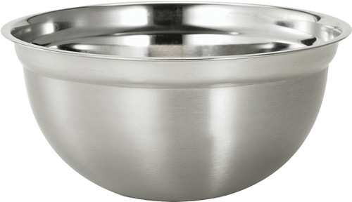 Euro-Ware 3203 Mixing Bowl, 3 qt Capacity, 14 in L, 10 in W, Stainless Steel [SKU: ORG7034945]