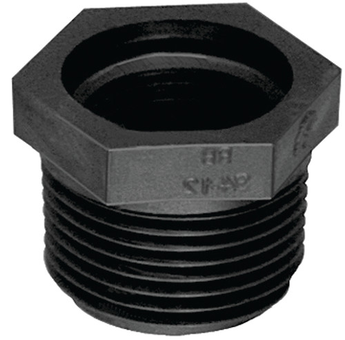 GREEN LEAF RB300-200P Reducing Pipe Bushing, 3 x 2 in, MPT x FPT, Black [SKU: ORG3567328]