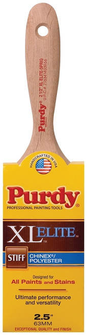 Purdy XL Elite Sprig 380525 Trim Brush, Nylon/Polyester Bristle, Beaver Tail Handle [SKU: ORG6159925]
